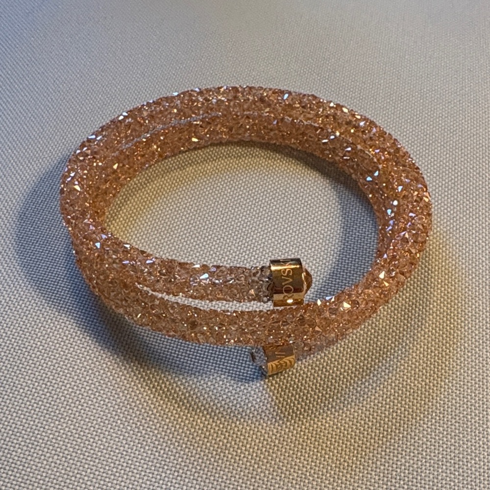Elegant Swarovski Gold Bracelet